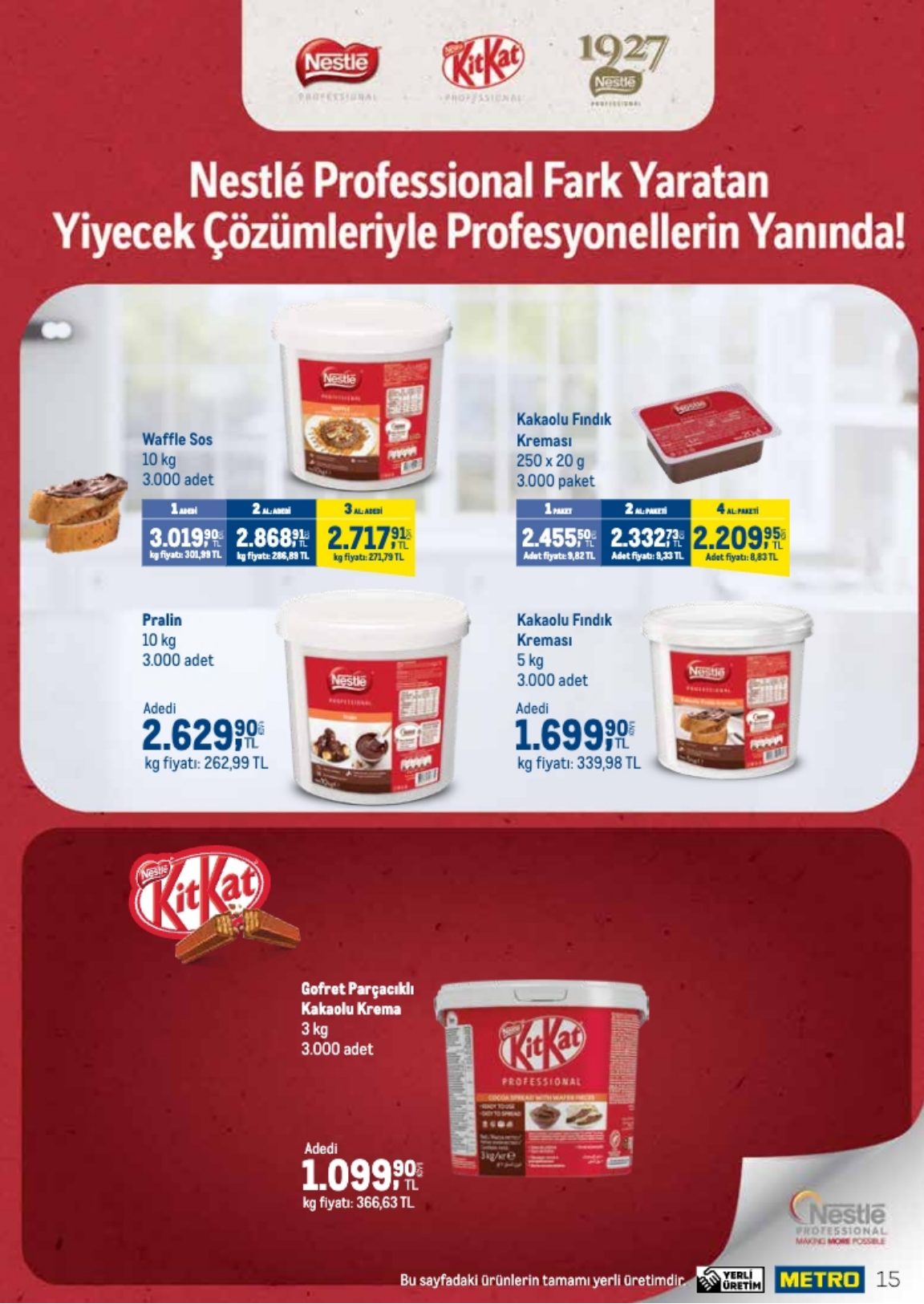 Metro Türkiye Broşürü Q4 Tedarikçi Flyer 2026 — sayfa 15