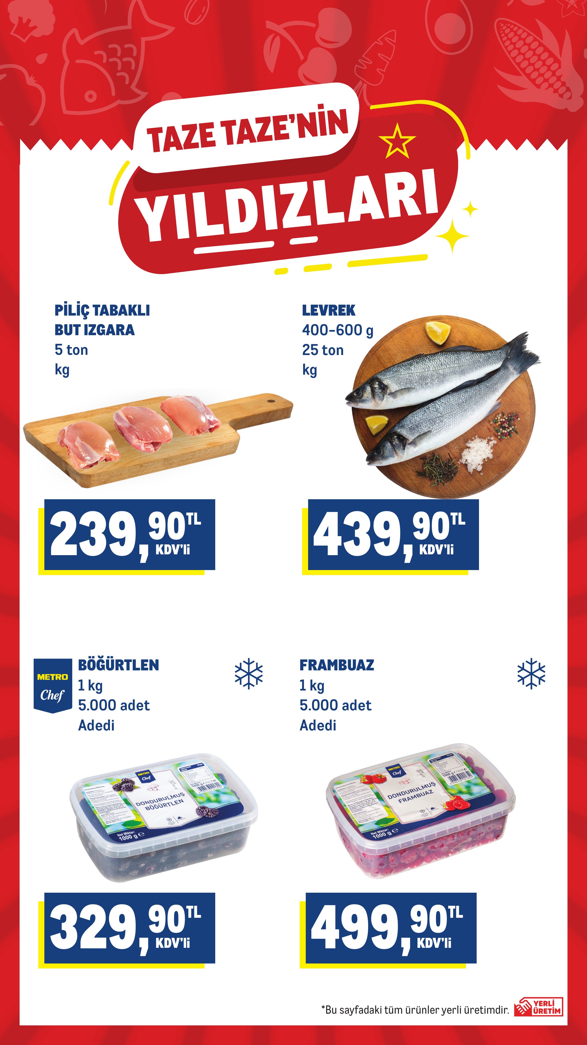 Metro Türkiye Broşürü Taze Ürünler 12-18 Ağustos — sayfa 3