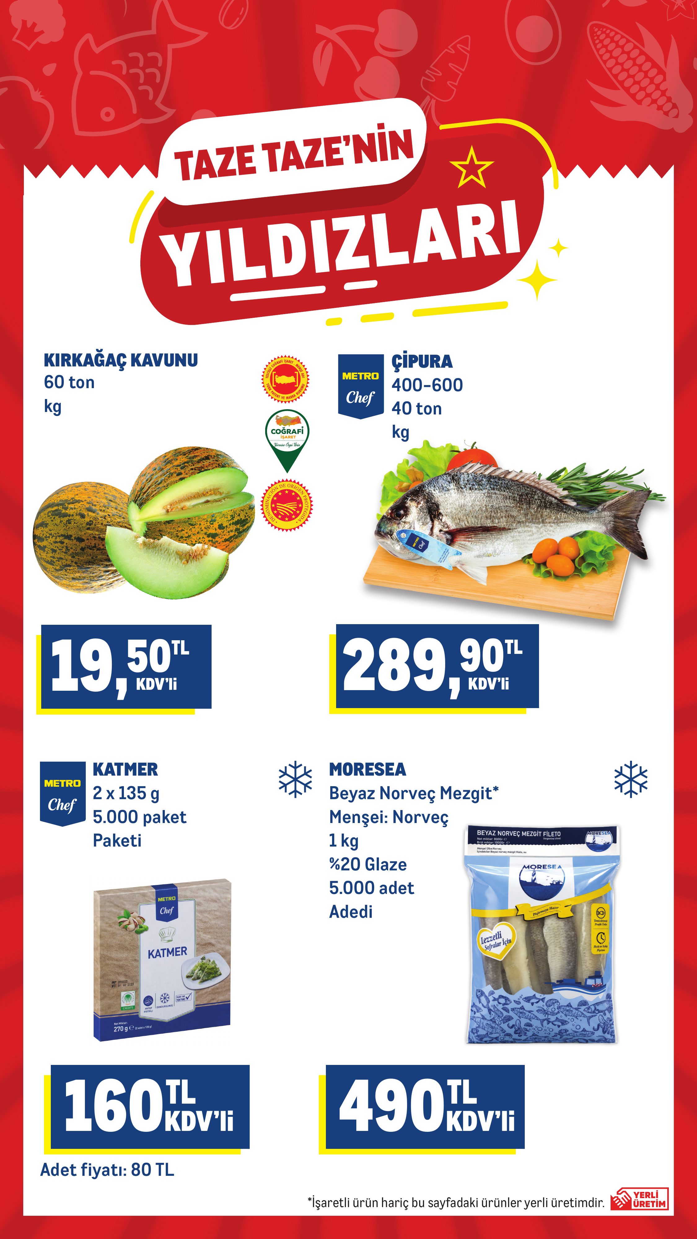 Metro Türkiye Broşürü Taze Ürünler 5-11 Ağustos — sayfa 3