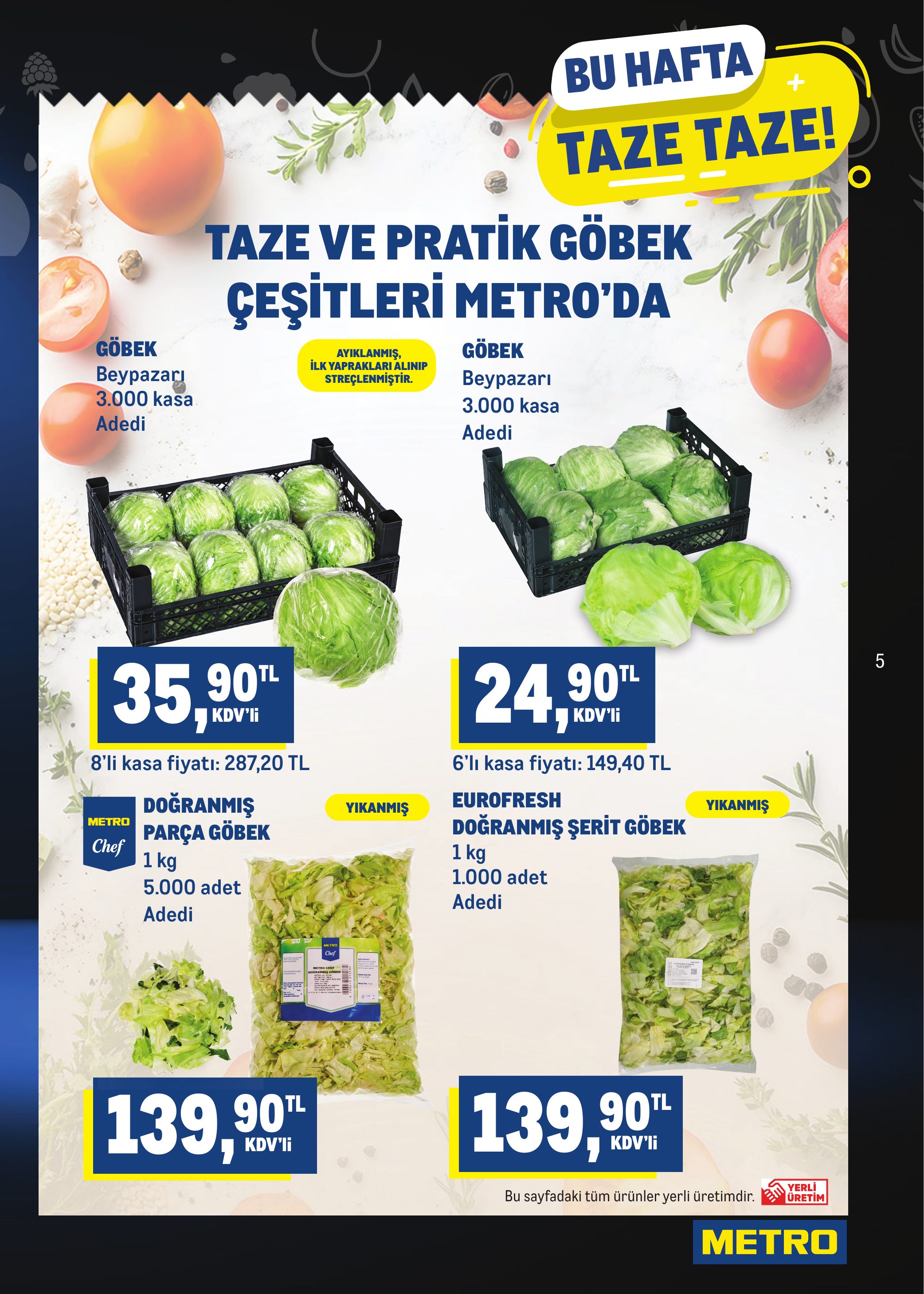 Metro Türkiye Broşürü Taze Ürünler 9-15 Eylül — sayfa 5