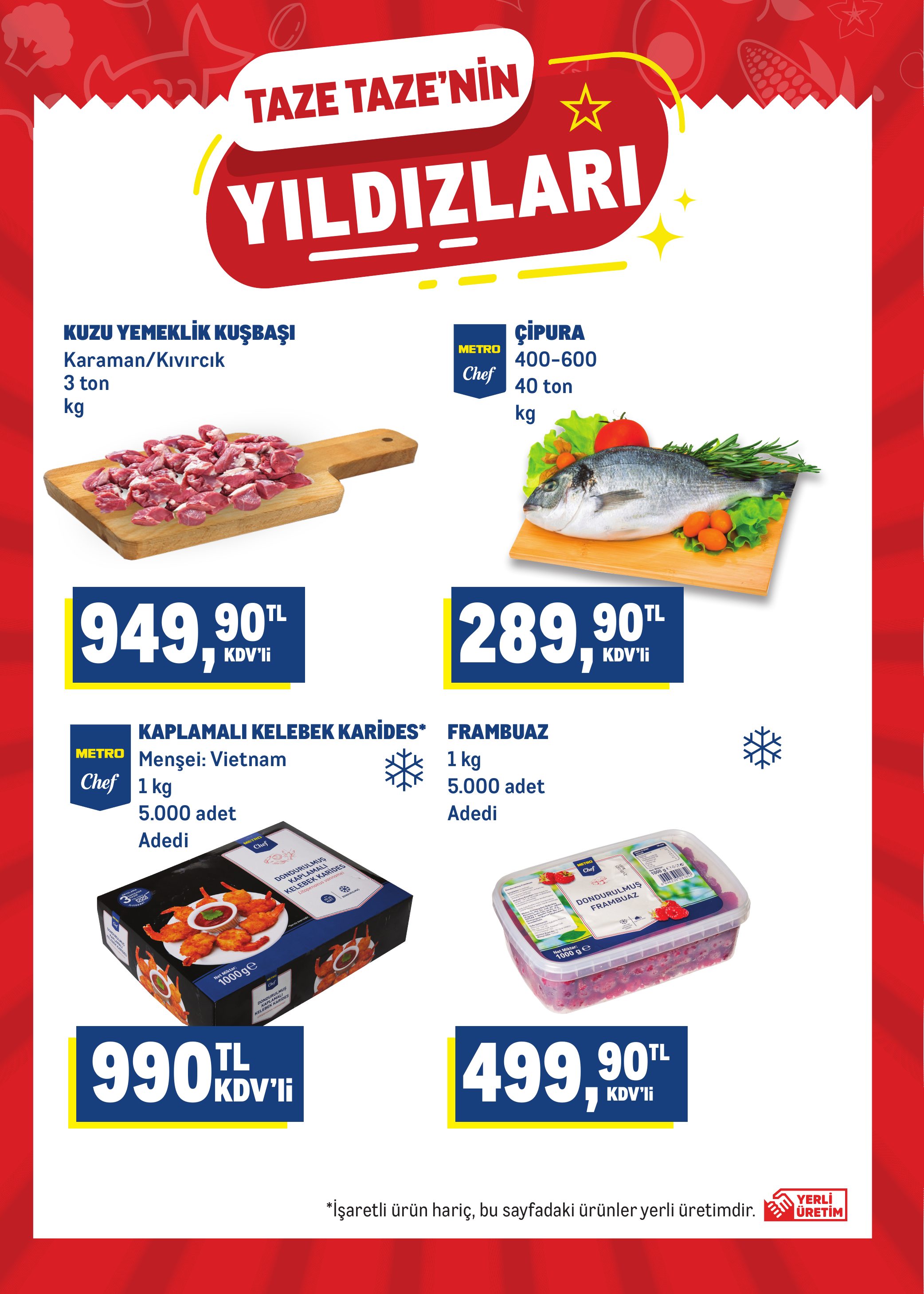 Metro Türkiye Broşürü Taze Ürünler 2-8 Eylül — sayfa 3