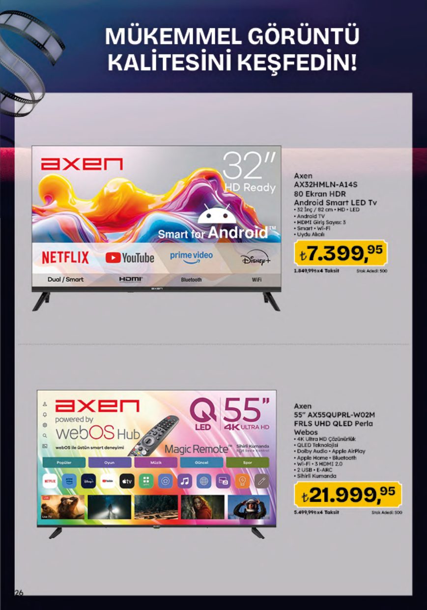 Migros Broşürü 5M Migroskop 23 Temmuz-5 Ağustos — sayfa 134