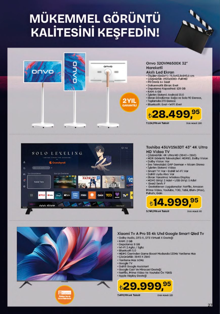 Migros Broşürü 5M Migroskop 23 Temmuz-5 Ağustos — sayfa 135