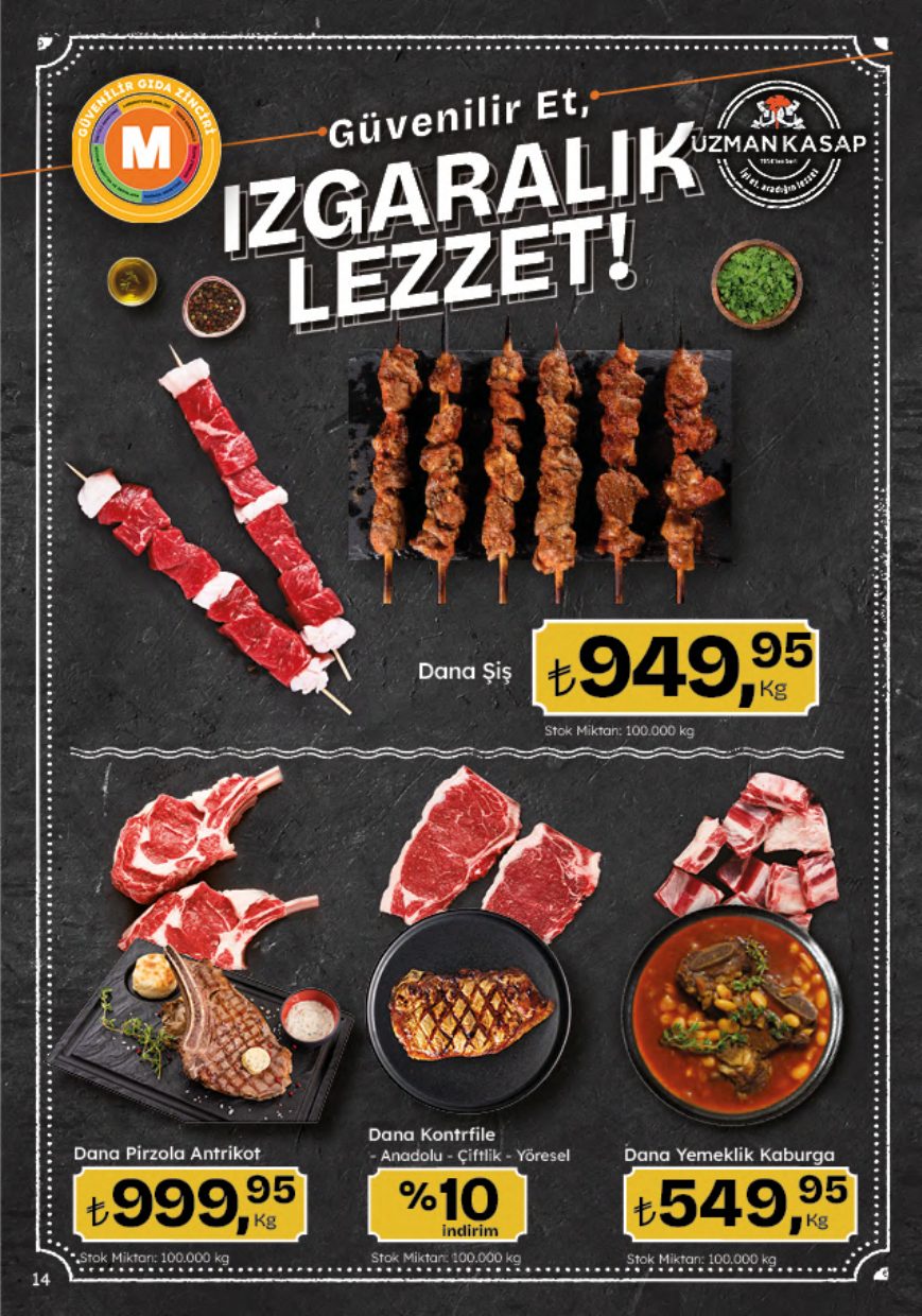 Migros Broşürü 5M Migroskop 23 Temmuz-5 Ağustos — sayfa 14