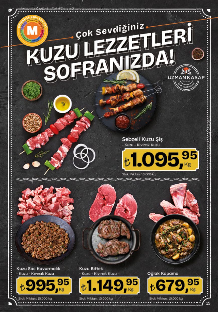 Migros Broşürü 5M Migroskop 23 Temmuz-5 Ağustos — sayfa 15