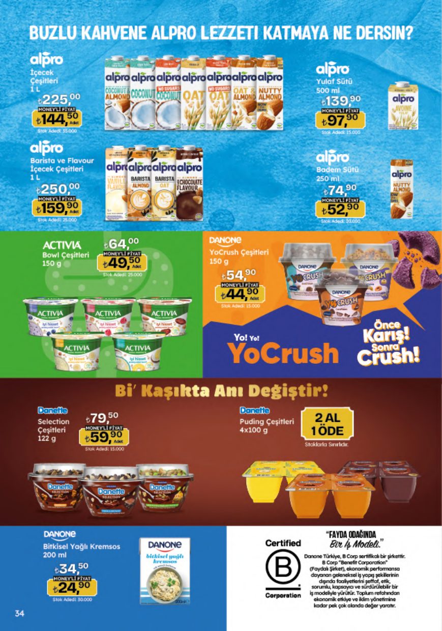 Migros Broşürü 5M Migroskop 23 Temmuz-5 Ağustos — sayfa 34