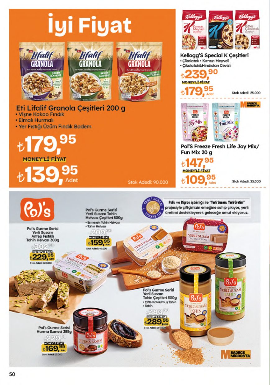Migros Broşürü 5M Migroskop 23 Temmuz-5 Ağustos — sayfa 50