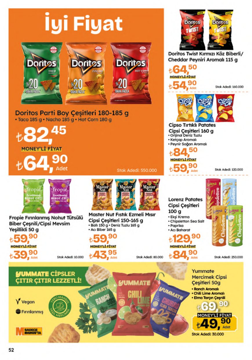 Migros Broşürü 5M Migroskop 23 Temmuz-5 Ağustos — sayfa 52