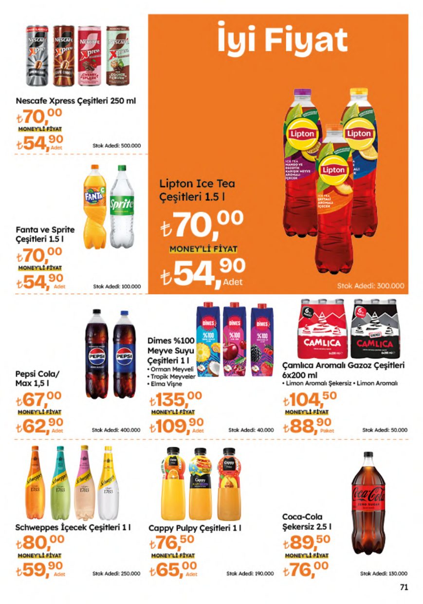 Migros Broşürü 5M Migroskop 23 Temmuz-5 Ağustos — sayfa 71
