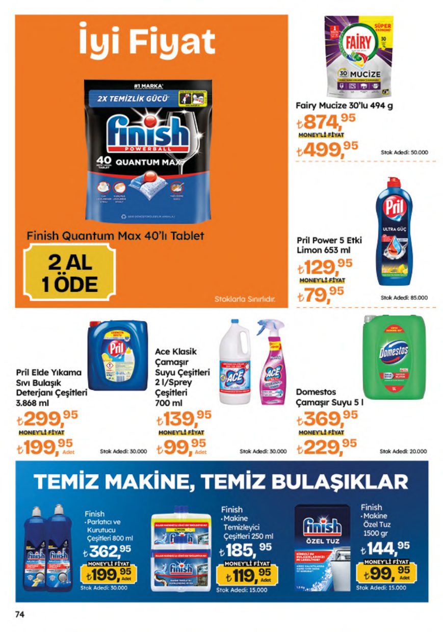 Migros Broşürü 5M Migroskop 23 Temmuz-5 Ağustos — sayfa 74