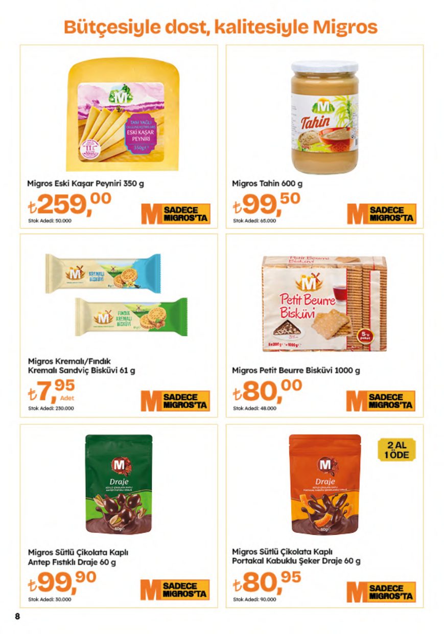 Migros Broşürü 5M Migroskop 23 Temmuz-5 Ağustos — sayfa 8