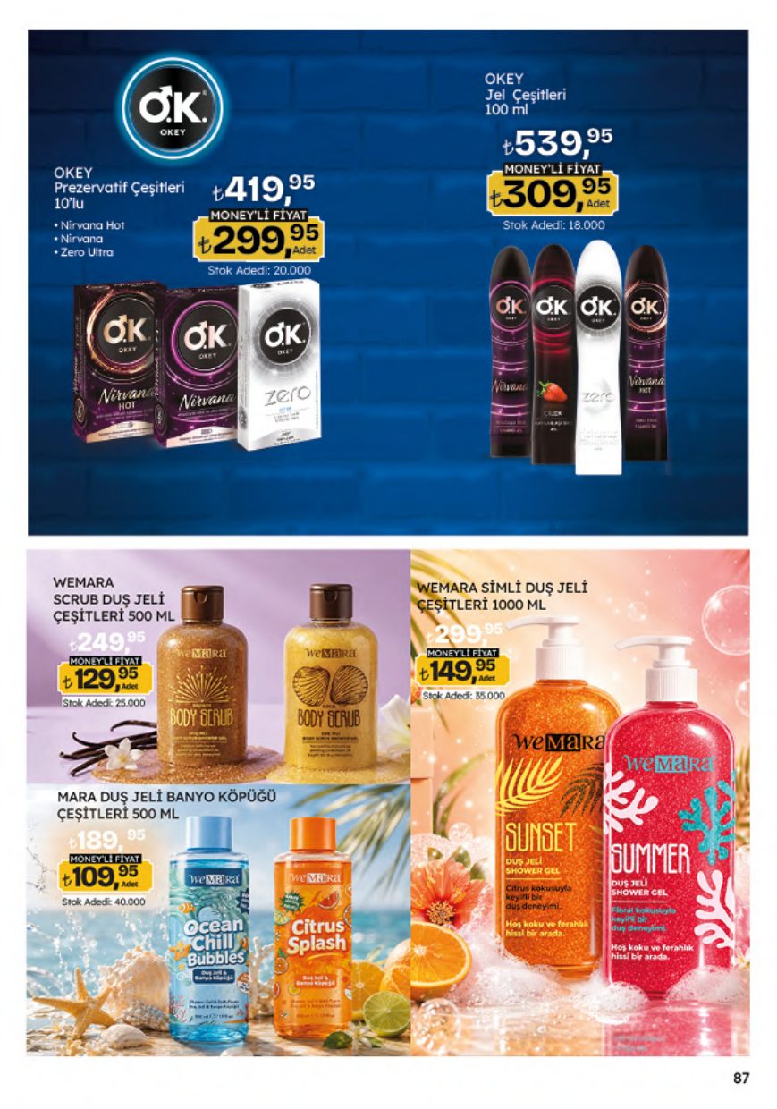 Migros Broşürü 5M Migroskop 23 Temmuz-5 Ağustos — sayfa 87