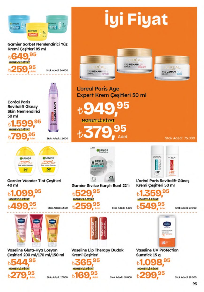 Migros Broşürü 5M Migroskop 23 Temmuz-5 Ağustos — sayfa 93