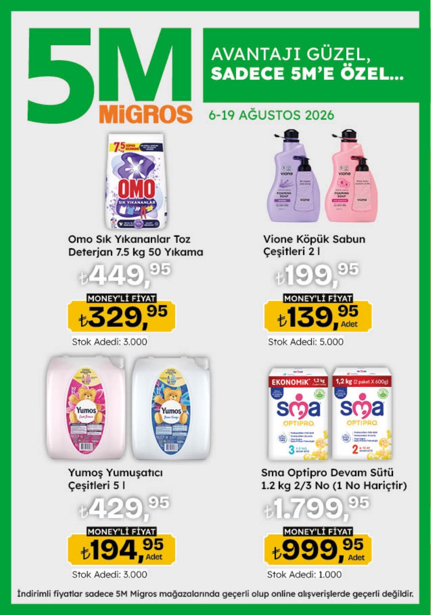 Migros Broşürü 5M Migroskop 6-19 Ağustos — sayfa 12