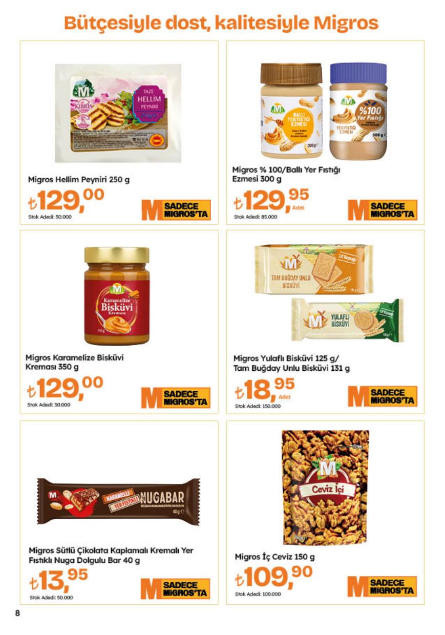 Migros Broşürü 5M Migroskop 6-19 Ağustos — sayfa 8