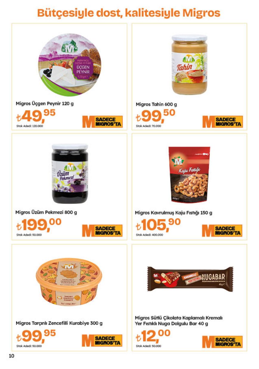 Migros Broşürü 5M Migroskop 20 Ağustos-9 Eylül — sayfa 10