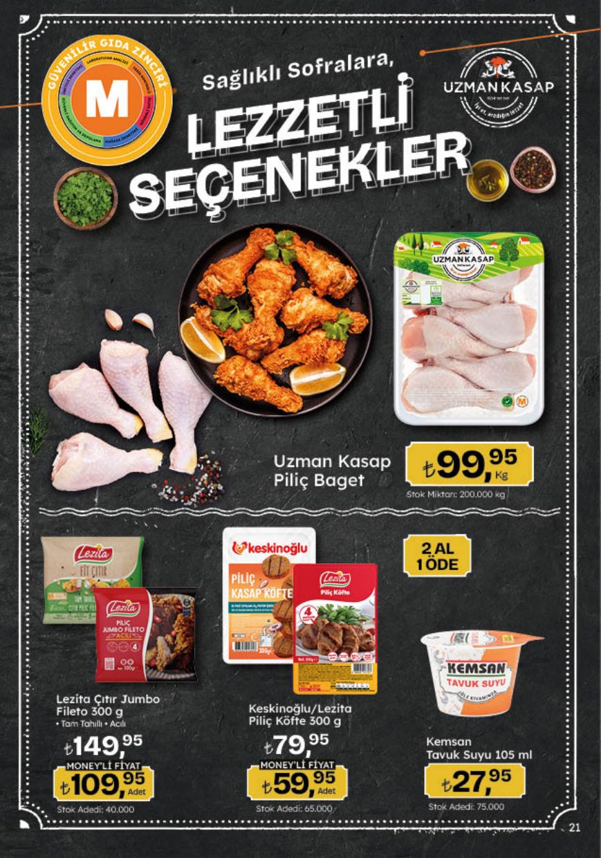 Migros Broşürü 5M Migroskop 20 Ağustos-9 Eylül — sayfa 21