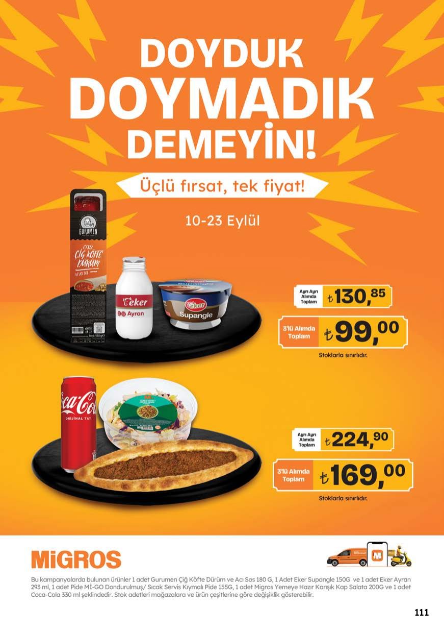 Migros Broşürü 5M Migroskop 10-23 Eylül — sayfa 111