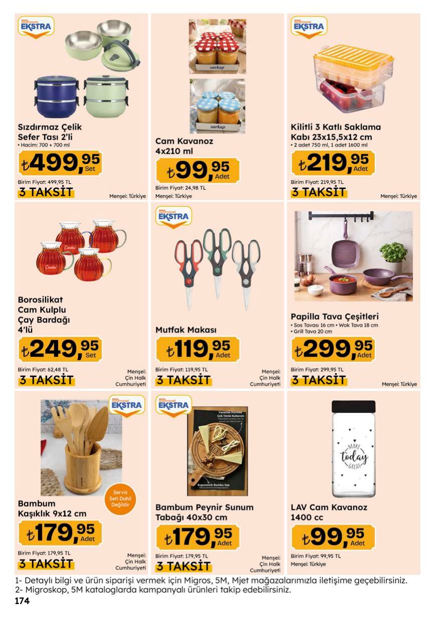 Migros Broşürü 5M Migroskop 10-23 Eylül — sayfa 174