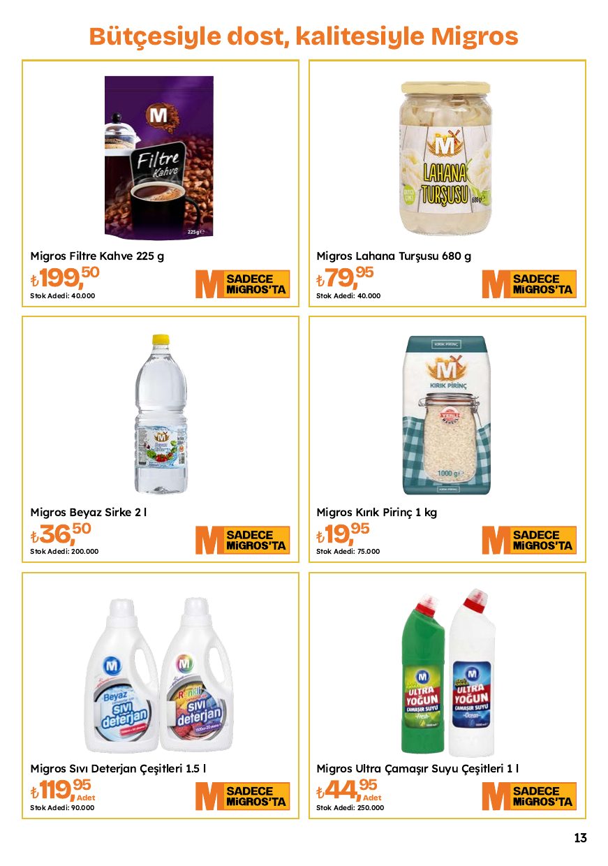 Migros Broşürü 5M Migroskop 24 Eylül-7 Ekim — sayfa 13