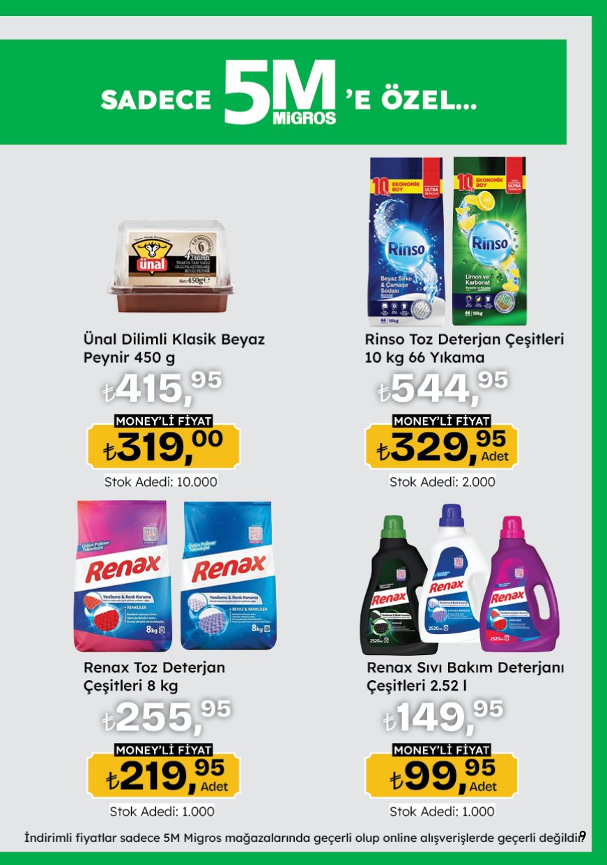 Migros Broşürü 5M Migroskop 8-21 Ekim — sayfa 9
