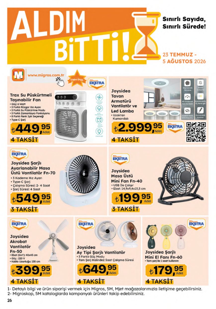 Migros Broşürü 23 Temmuz-5 Ağustos — sayfa 130