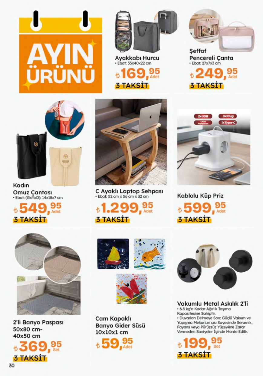 Migros Broşürü 23 Temmuz-5 Ağustos — sayfa 134