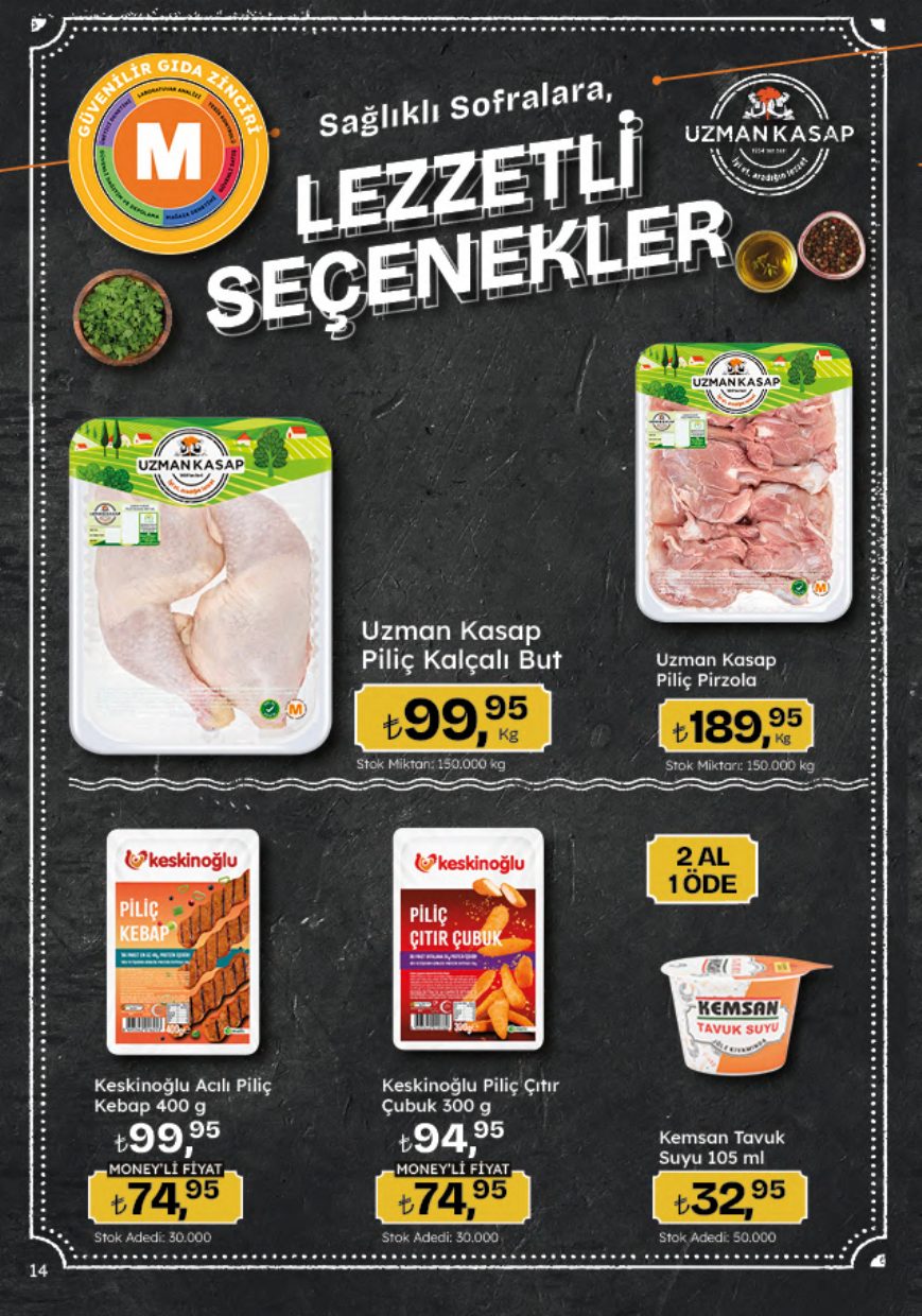 Migros Broşürü 23 Temmuz-5 Ağustos — sayfa 14