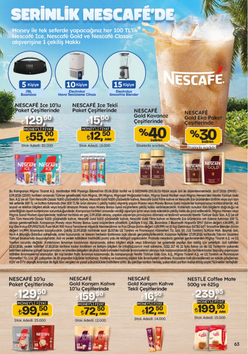 Migros Broşürü 23 Temmuz-5 Ağustos — sayfa 63