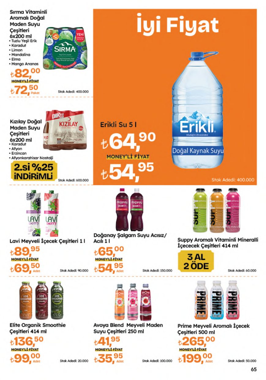 Migros Broşürü 23 Temmuz-5 Ağustos — sayfa 65