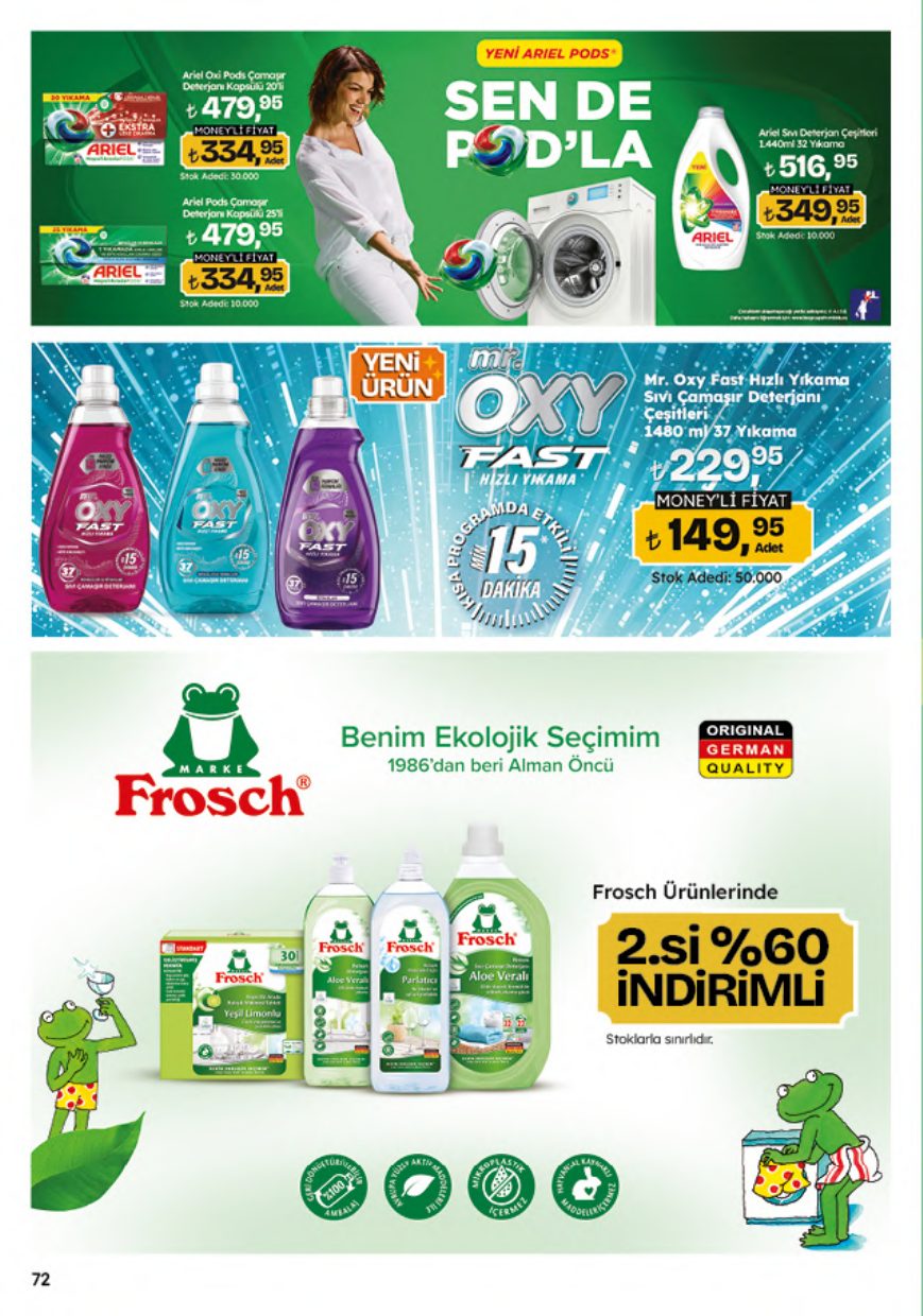 Migros Broşürü 23 Temmuz-5 Ağustos — sayfa 72