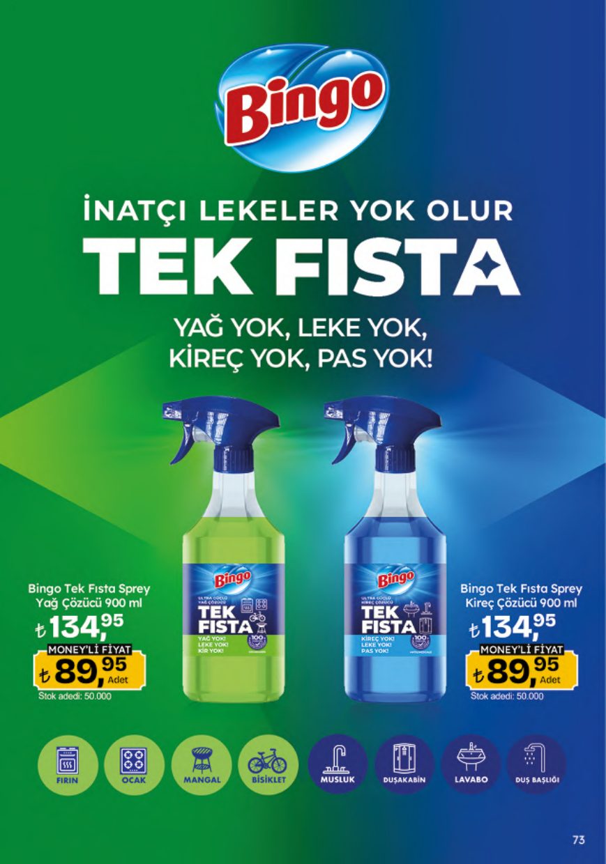 Migros Broşürü 23 Temmuz-5 Ağustos — sayfa 73