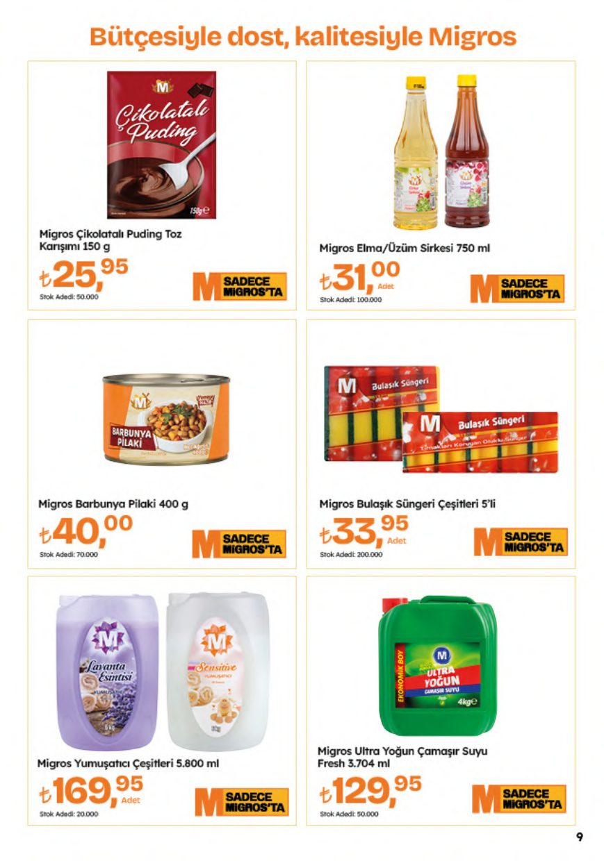 Migros Broşürü 23 Temmuz-5 Ağustos — sayfa 9