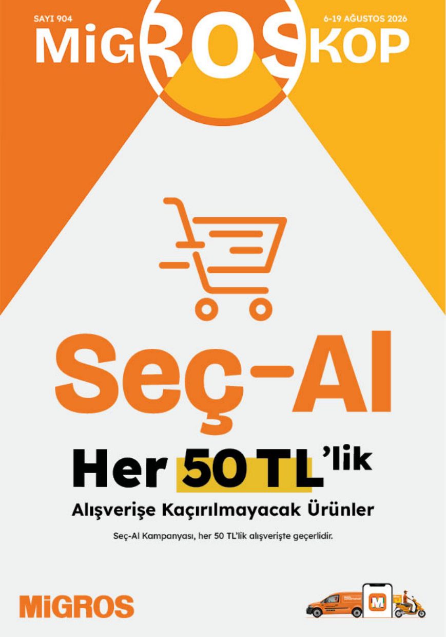 Migros Broşürü 6-20 Ağustos