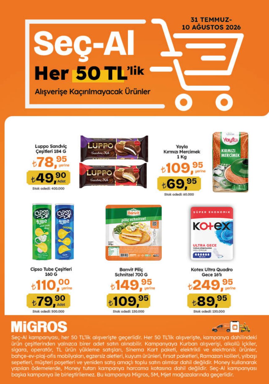 Migros Broşürü 6-20 Ağustos — sayfa 2