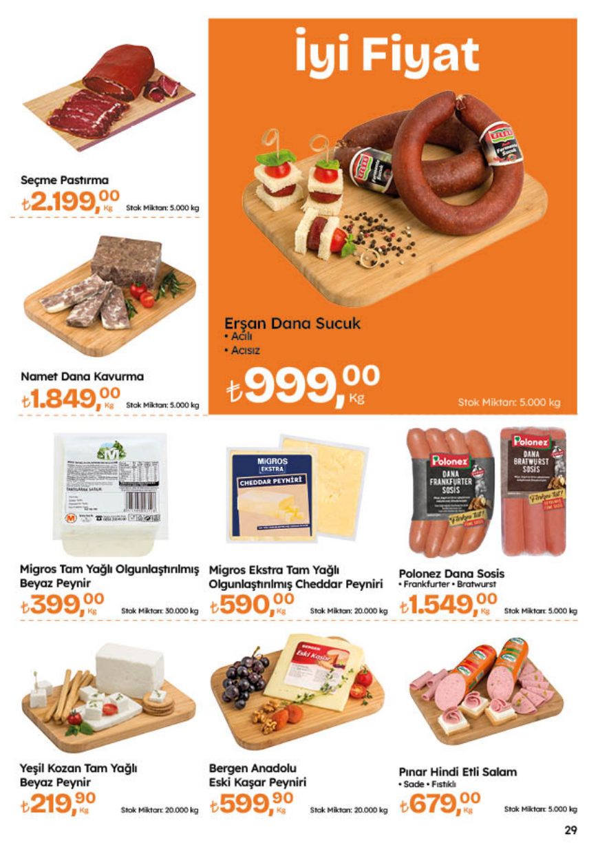 Migros Broşürü 6-20 Ağustos — sayfa 29