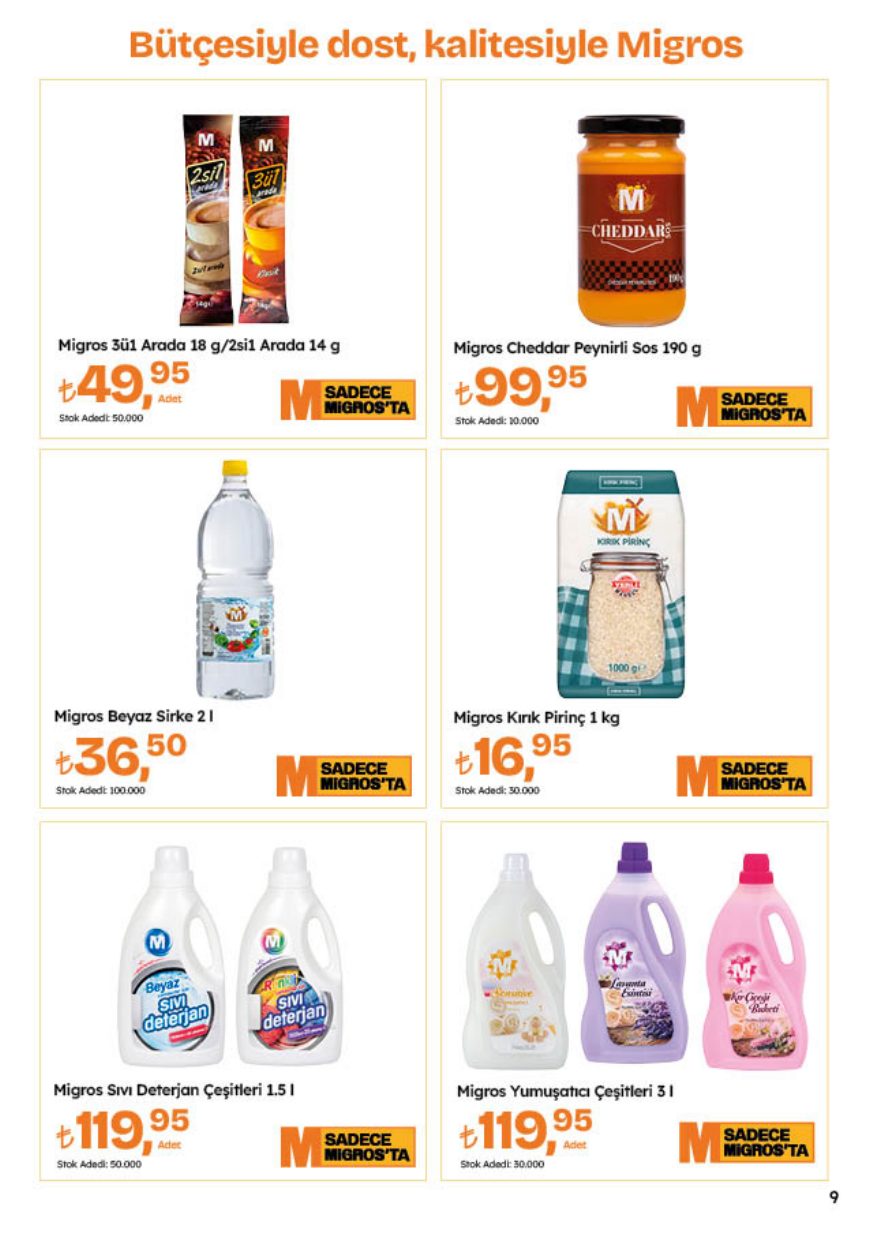 Migros Broşürü 6-20 Ağustos — sayfa 9