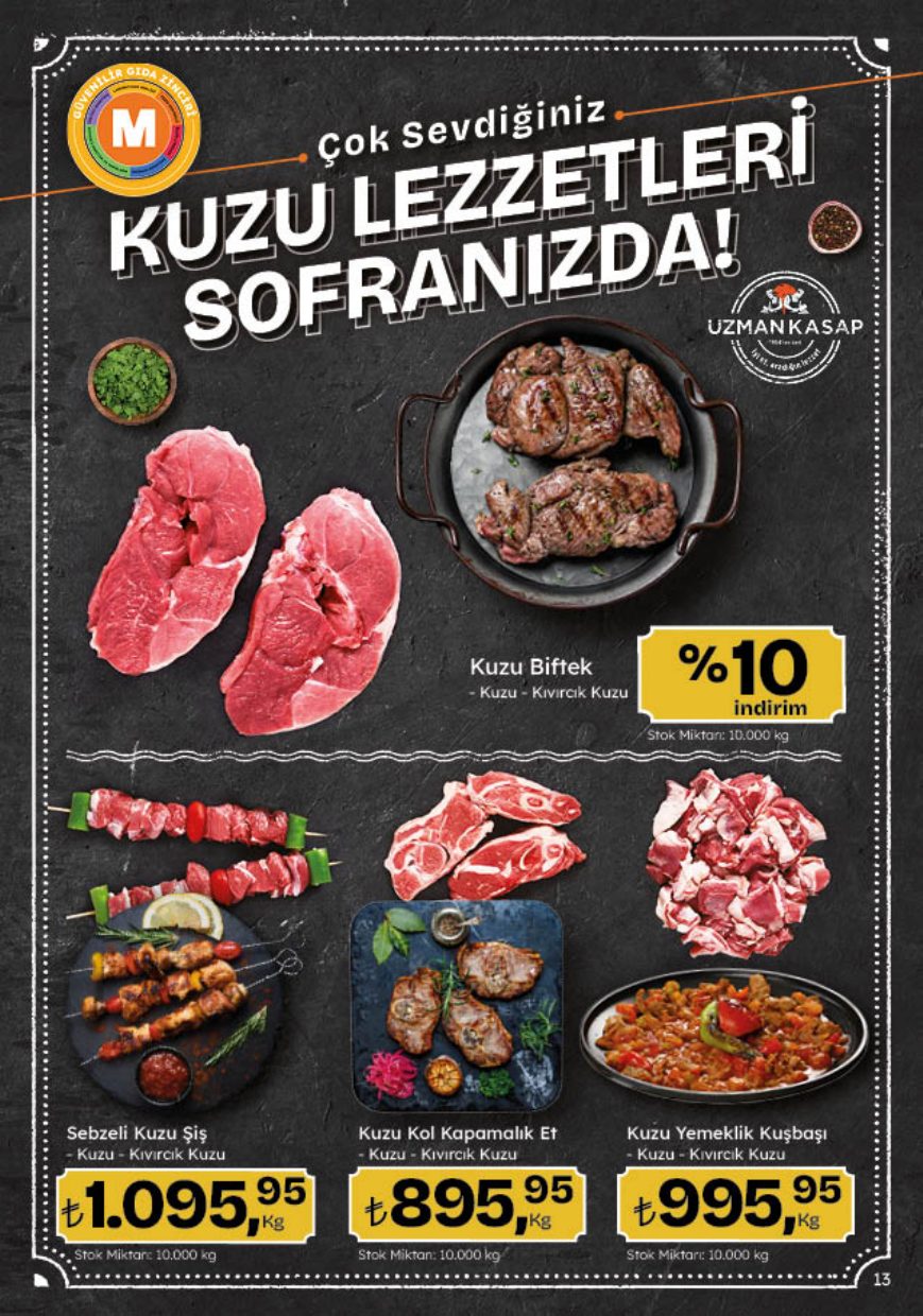 Migros Broşürü 20 Ağustos-9 Eylül — sayfa 13