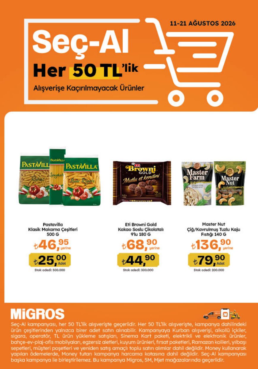 Migros Broşürü 20 Ağustos-9 Eylül — sayfa 2