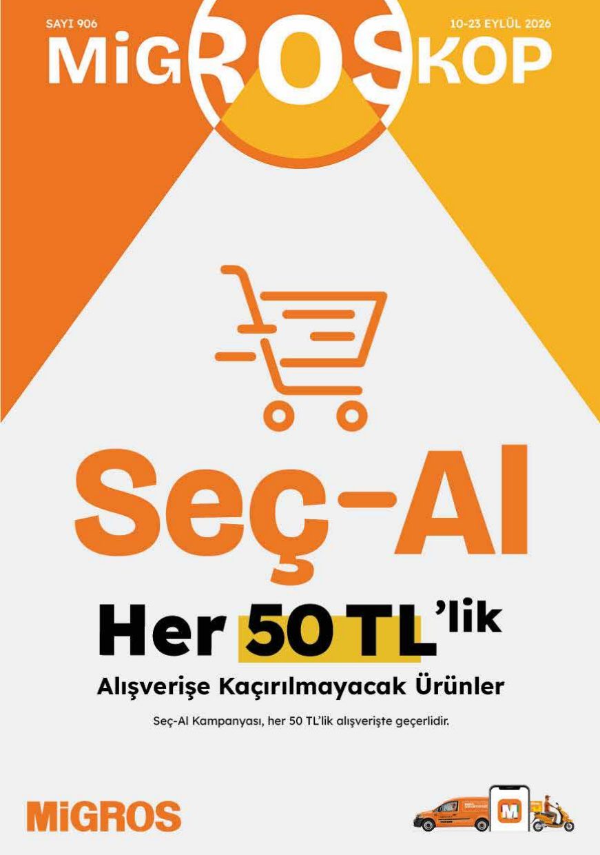 Migros Broşürü 10-23 Eylül