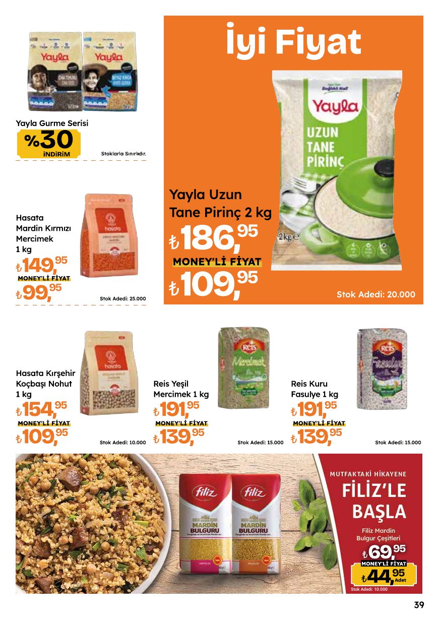 Migros Broşürü 10-23 Eylül — sayfa 39