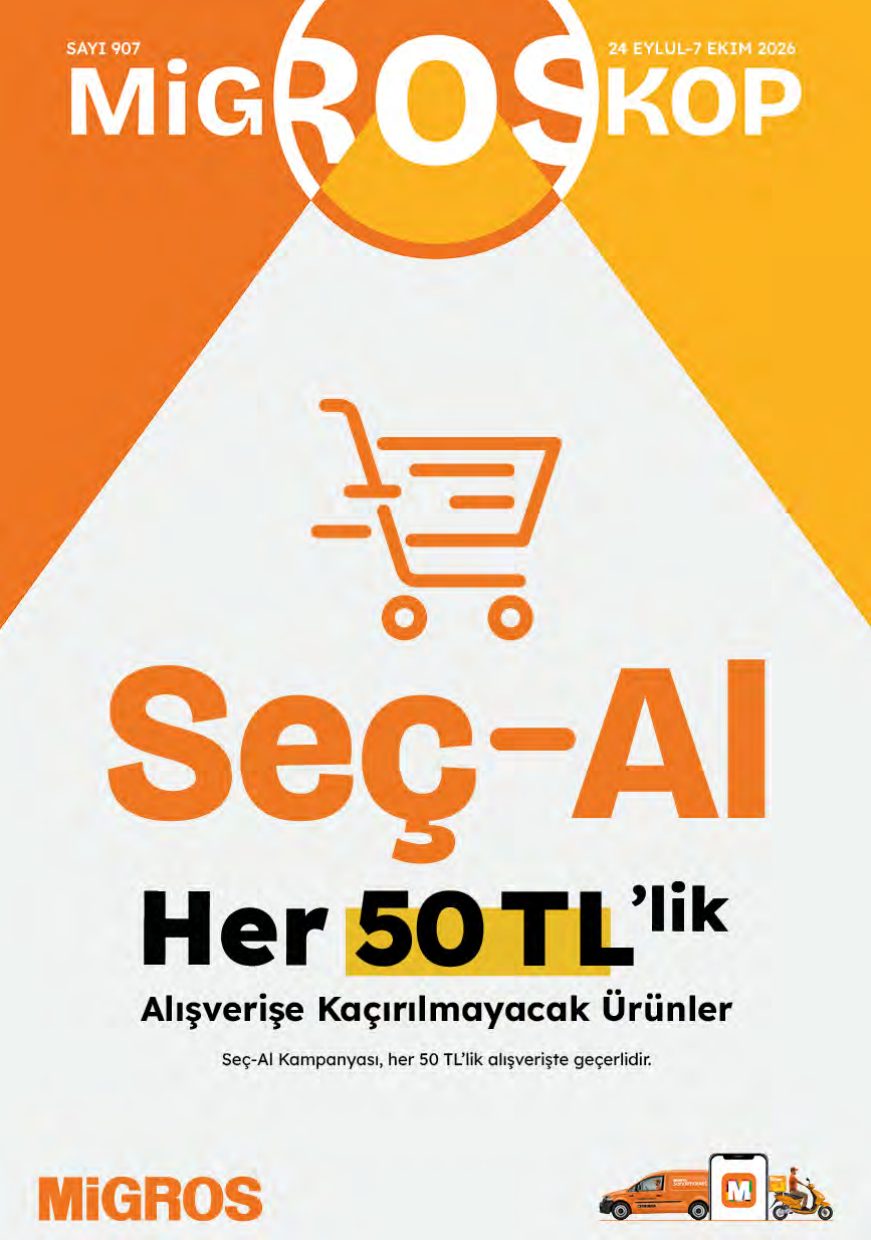 Migros Broşürü 24 Eylül-7 Ekim