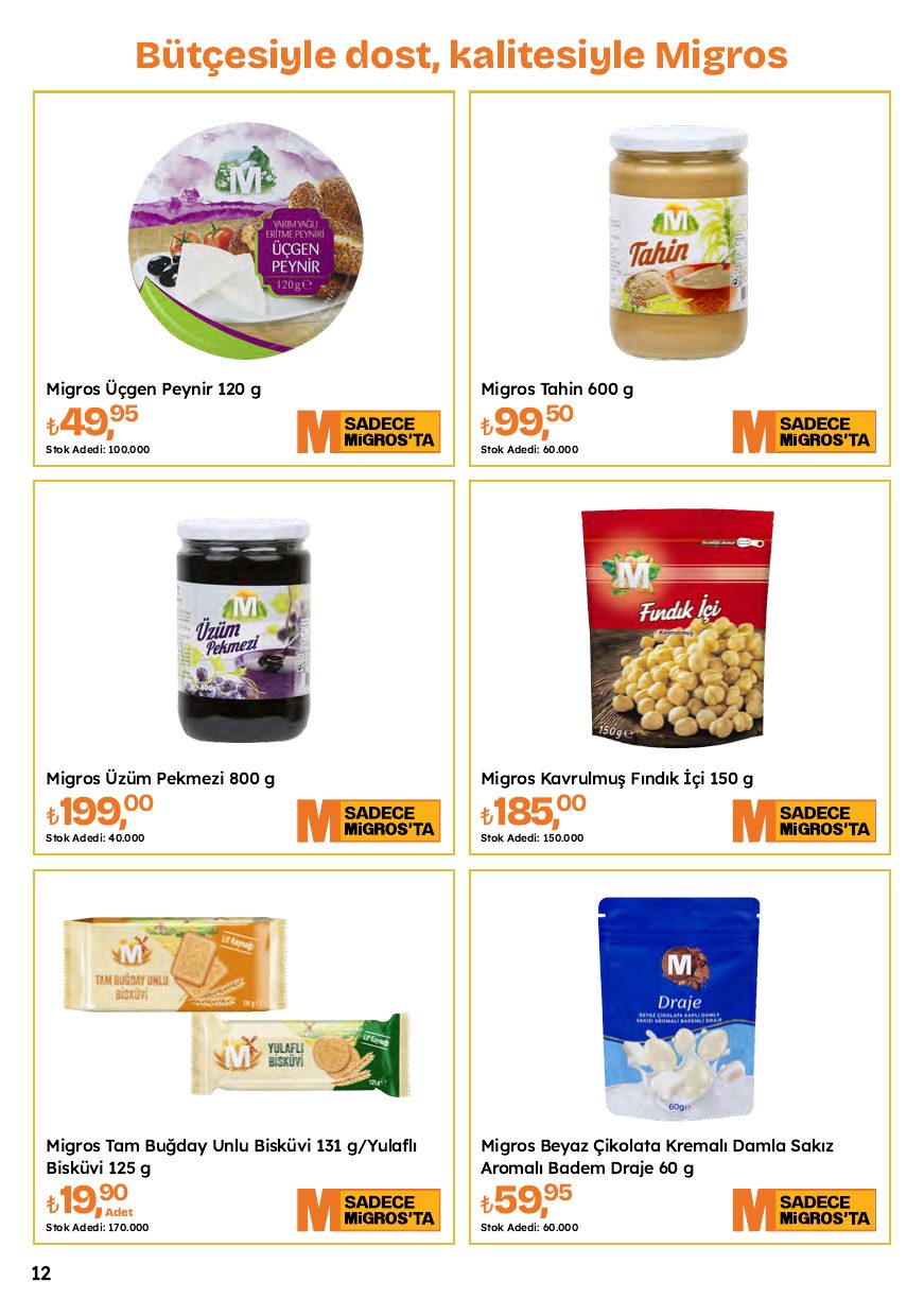 Migros Broşürü 24 Eylül-7 Ekim — sayfa 12