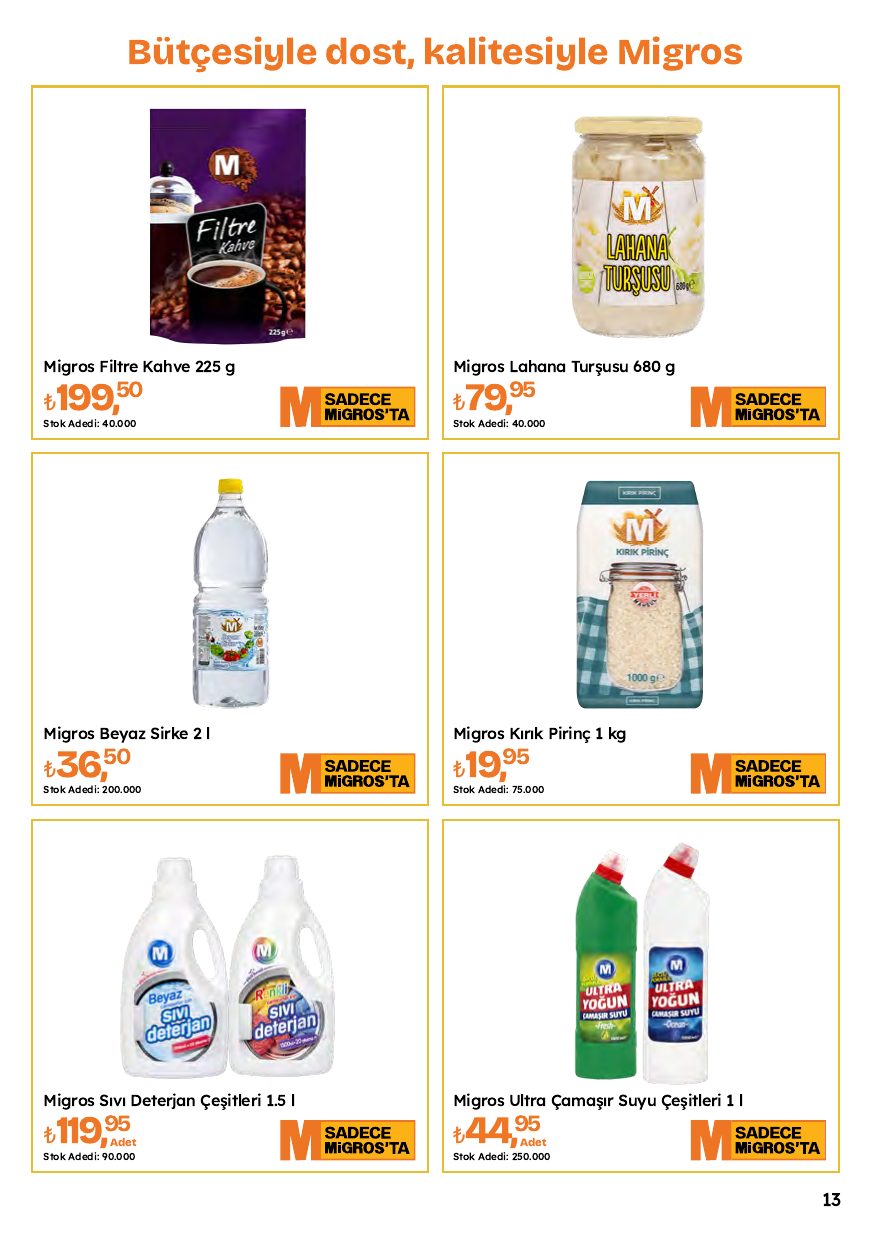 Migros Broşürü 24 Eylül-7 Ekim — sayfa 13