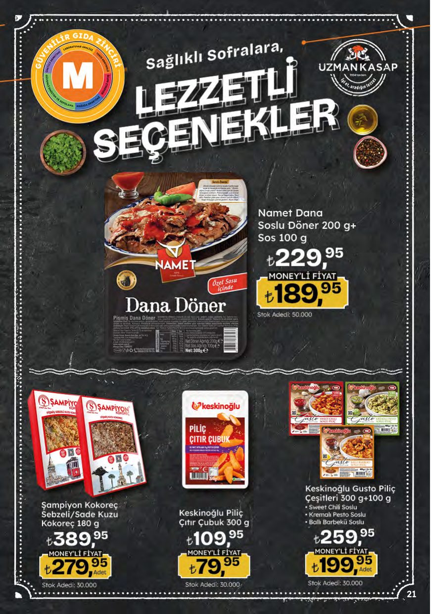 Migros Broşürü 24 Eylül-7 Ekim — sayfa 21