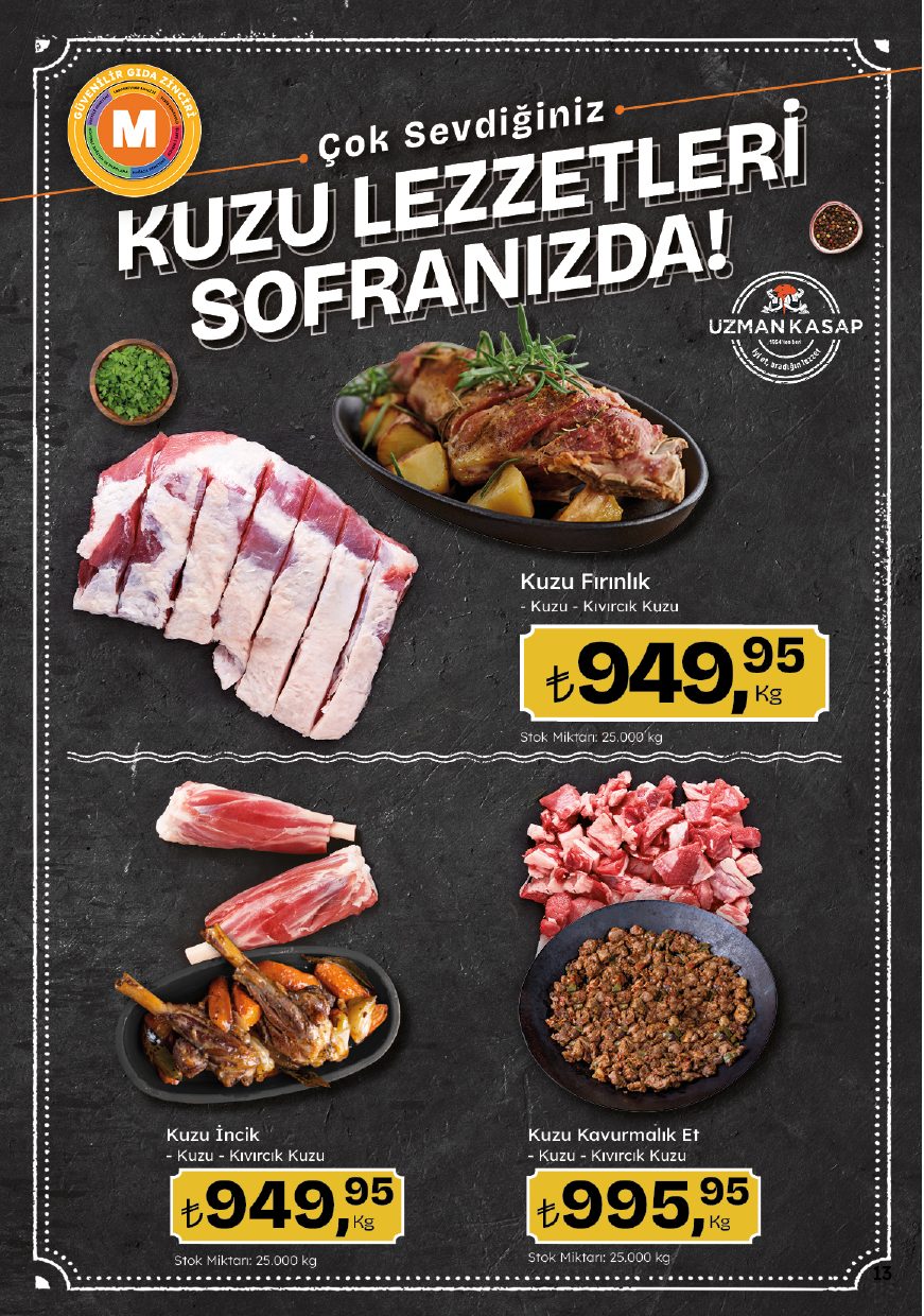 Migros Broşürü 8-21 Ekim — sayfa 13