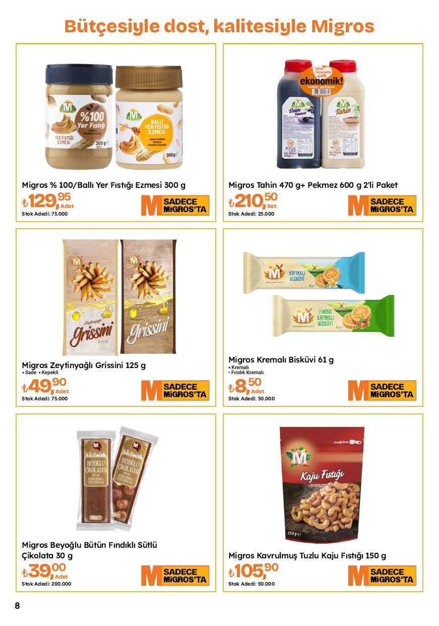 Migros Broşürü 8-21 Ekim — sayfa 8