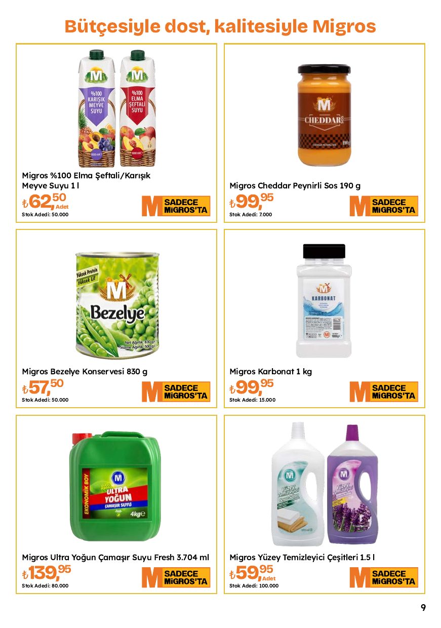 Migros Broşürü 8-21 Ekim — sayfa 9