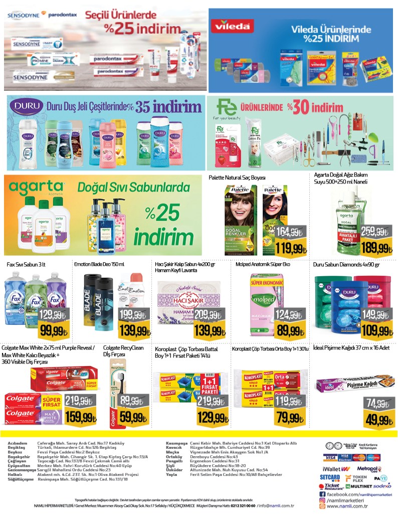 Namlı Hipermarketleri Broşürü 11-24 Eylül — sayfa 10