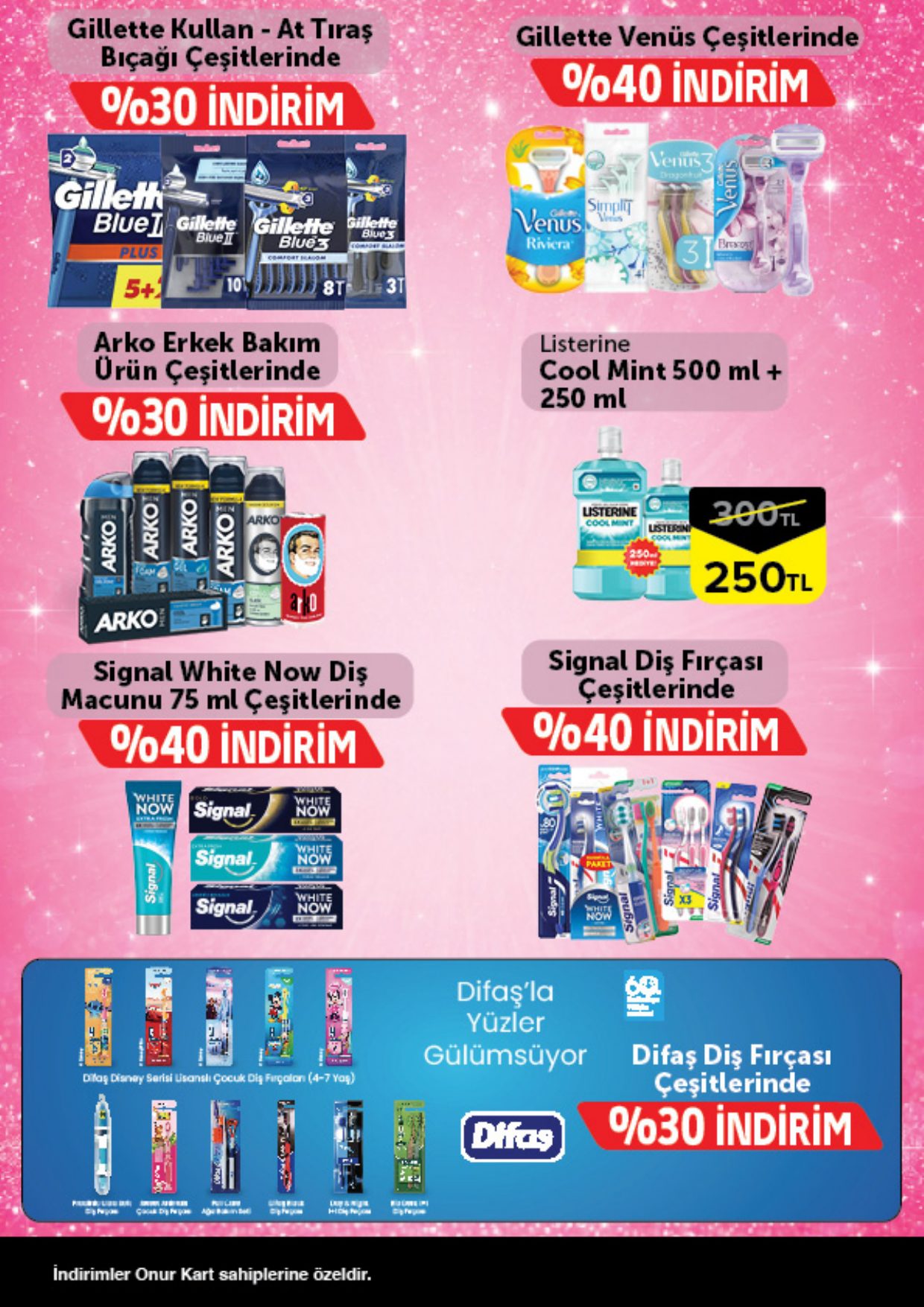 Onur Market Broşürü Bursa Kozmetik Şenliği 21 Temmuz-4 Ağustos — sayfa 4